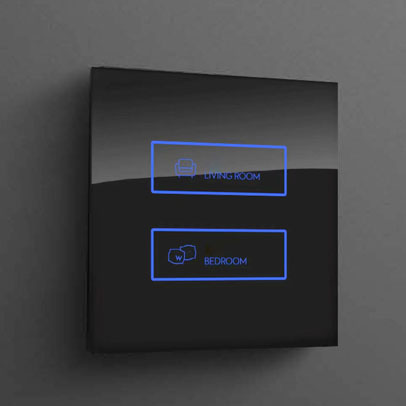 Innovativ™ Series Glass Touch Switch Panel